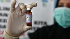 Vắc xin phòng sởi. (Nguồn: AFP/TTXVN)