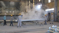 Sản phẩm Thép của Việt Nam cạnh tranh bình đẳng trên thị trường. (Ảnh: Đức Duy/Vietnam+)