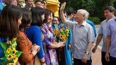 Tổng Bí thư, Chủ tịch nước gặp mặt Đoàn đại biểu Chủ tịch công đoàn cơ sở tiêu biểu