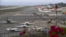 Quang cảnh sân bay quốc tế Simon Bolivar ở Maiquetia, Venezuela, ngày 8/3/2019. Ảnh: AFP/TTXVN