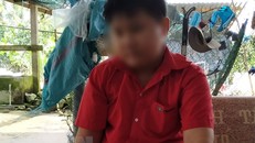 Học sinh Nguyễn Ngô Minh T. (Ảnh: Nam Thái/TTXVN)