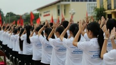 Phát động chương trình 'Học sinh nói không với đồ uống có cồn'