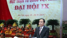 Ông Trần Thanh Mẫn tái đắc cử Chủ tịch Ủy ban Trung ương MTTQ Việt Nam khóa IX - Ảnh: VGP/Nhật Bắc