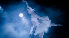 Hỉnh ảnh trong vở diễn Hồ Thiên Nga. (Nguồn: VNOB)