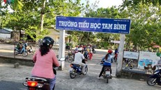 Ngôi trường em Phạm Minh Tân theo học. Ảnh: VOV.