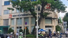 Bệnh viện thẩm mỹ Kangnam tại địa chỉ 84A, đường Bà Huyện Thanh Quan, quận 3, Thành phố Hồ Chí Minh. (Ảnh: Đinh Hằng/TTXVN)