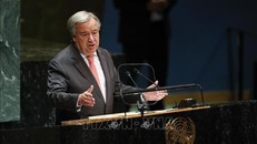 Tổng thư ký Liên hợp quốc Antonio Guterres. Ảnh: THX/TTXVN