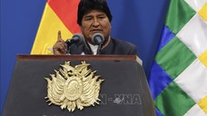 Tổng thống Bolivia Evo Morales. Ảnh: AFP/TTXVN