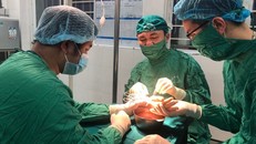 Ca nối liền bàn tay đứt rời cho bệnh nhân bằng kỹ thuật vi phẫu tại Bệnh viện Việt Tiệp Hải Phòng.