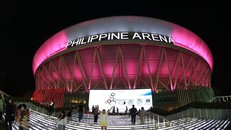 Khung cảnh bên ngoài Philippines Arena Complex. (Ảnh: Hoàng Linh/TTXVN)