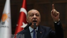 Tổng thống Thổ Nhĩ Kỳ Tayyip Erdogan. (Nguồn: AFP/TTXVN)