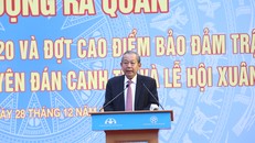 Phó Thủ tướng Thường trực Trương Hoà Bình phát động Năm An toàn giao thông 2020. Ảnh: VGP/Lê Sơn