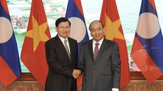 Hai Thủ tướng Việt Nam, Lào đồng chủ trì kỳ họp Ủy ban liên Chính phủ hai nước