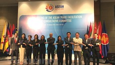 Việt Nam chính thức đảm nhận vai trò Chủ tịch ASEAN từ ngày 1/1/2020. (Ảnh: Đức Duy/Vietnam+)