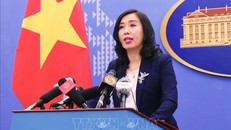 Người phát ngôn Bộ Ngoại giao Lê Thị Thu Hằng. Ảnh: Lâm Khánh/TTXVN