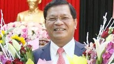 Ông Lê Viết Chữ, Ủy viên Trung ương Đảng, Bí thư Tỉnh ủy Quảng Ngãi.