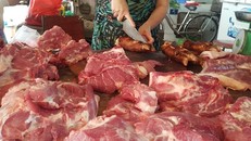 Giá thịt lợn sẽ tiếp tục 'nóng' trong thời gian tới do thiếu nguồn cung. Ảnh internet