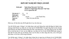 Bạn đọc H.K.H. phản ánh về việc bất ngờ ôm gói vay 50 triệu đồng.