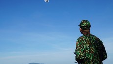 Bay flycam truy tìm phạm nhân vượt ngục lẩn trốn trên đèo Hải Vân