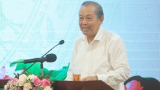 Phó Thủ tướng Trương Hòa Bình phát biểu tại buổi làm việc. Ảnh: VGP/Lê Sơn