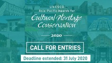 Kêu gọi tham gia: Giải thưởng châu Á-Thái Bình Dương của UNESCO về bảo tồn di sản văn hóa 2020