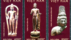 Bộ tem gồm 3 mẫu. Ảnh: ictvietnam.vn