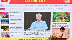 Khai trương trang tin điện tử Đại hội XIII của Đảng