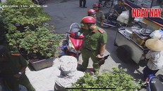 Công an phường 14, quận 10 cho rằng anh N. đá gà nên cử lực lượng xuống bắt giữ. Ảnh: 