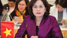 Bà Nguyễn Thị Hồng trở thành nữ thống đốc Ngân hàng Nhà nước đầu tiên. Ảnh: SBV.