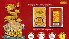 Giá vàng có chiều hướng đi xuống trong phiên giao dịch sáng nay 28/3, trong đó vàng Rồng Thăng Long của Bảo Tín Minh Châu giảm tới 100 nghìn đồng/lượng. 