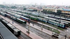 Tổng Công ty đường sắt Việt Nam là một trong 5 tổng công ty được bàn giao về 'siêu' Ủy ban. (Ảnh minh họa. Nguồn: TTXVN)