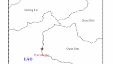 Trận động đất xảy ra tại huyện Quan Sơn, tỉnh Thanh Hoá 