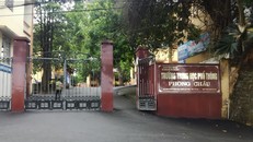 Trường THPT Phong Châu, nơi xảy ra vụ việc.