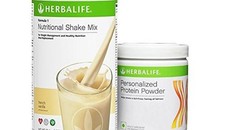 Hai trong số ba sản phẩm Herbalife mà cô gái trẻ xấu số ở Ấn Độ đã sử dụng trước khi qua đời.