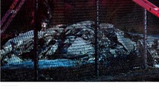 Hiện trường vụ rơi máy bay