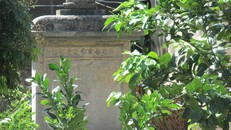 Khung cảnh hiệ tại của khu di tích. 