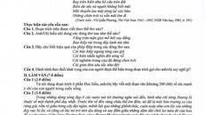 Đề thi chính thức môn Ngữ văn kỳ thi THPT quốc gia 2019.