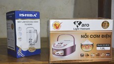 Một số món hàng mà người cao tuổi ở tỉnh Tây Ninh mua của Công ty TNHH Thương mại Ishiba khi tham gia tour du lịch 0 đồng