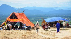 Người dân dựng lều phản đối xây dựng nhà máy rác