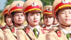 Nũ sinh HVCSND - ảnh website HVCSND