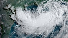  Bão nhiệt đới Barry. (Ảnh: Business Insider)