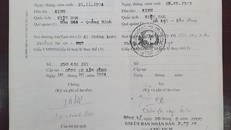 Giấy chứng nhận kết hôn của Trần Thị Ngọc Ái Sa (giả) được cấp năm 2000 tại phường Tự An.