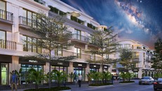 Mô hình dãy shophouse bao quanh khu đô thị FLC Olympia Lao Cai