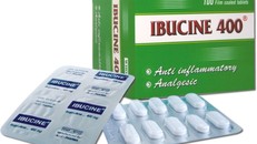 Thuốc viên nén bao phim Ibucine 400 