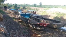 Hạn hán ở Vĩnh Thuận (Kiên Giang) năm 2016