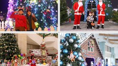 Du khách có thể thỏa thích check-in tại vô vàn góc sống ảo xuất hiện khắp nơi trong quần thể