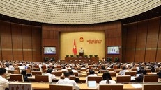 Một phiên họp của Quốc hội. (Nguồn: TTXVN)