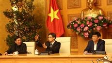 Phó Thủ tướng Vũ Đức Đam phát biểu tại cuộc họp