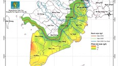 Ảnh: Trung tâm Dự báo KTTV quốc gia.
