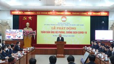 Thủ tướng Chính phủ Nguyễn Xuân Phúc phát biểu tại Buổi lễ phát động.